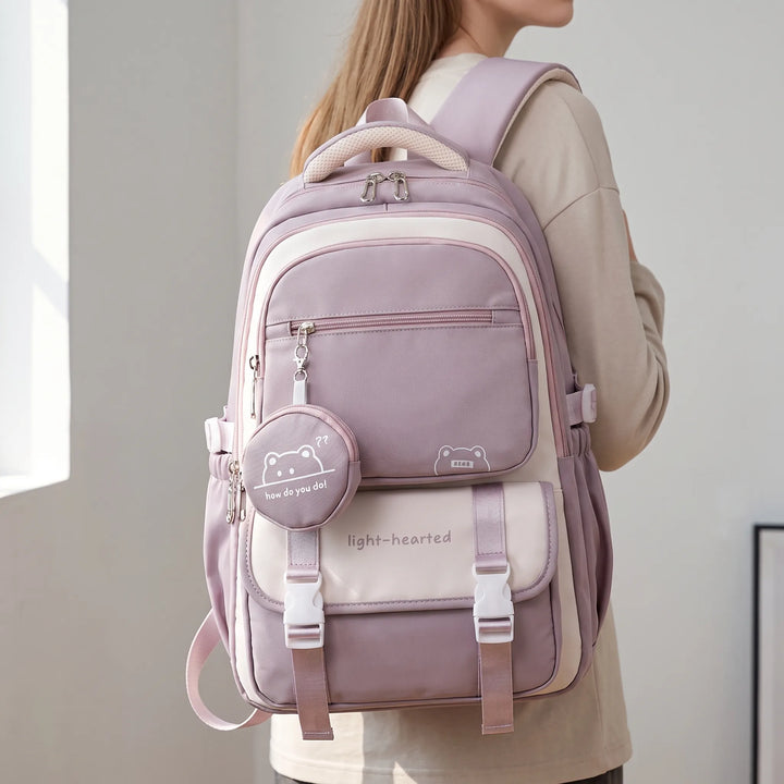 Multi-Pocket Everyday School Rucksack - Stovell