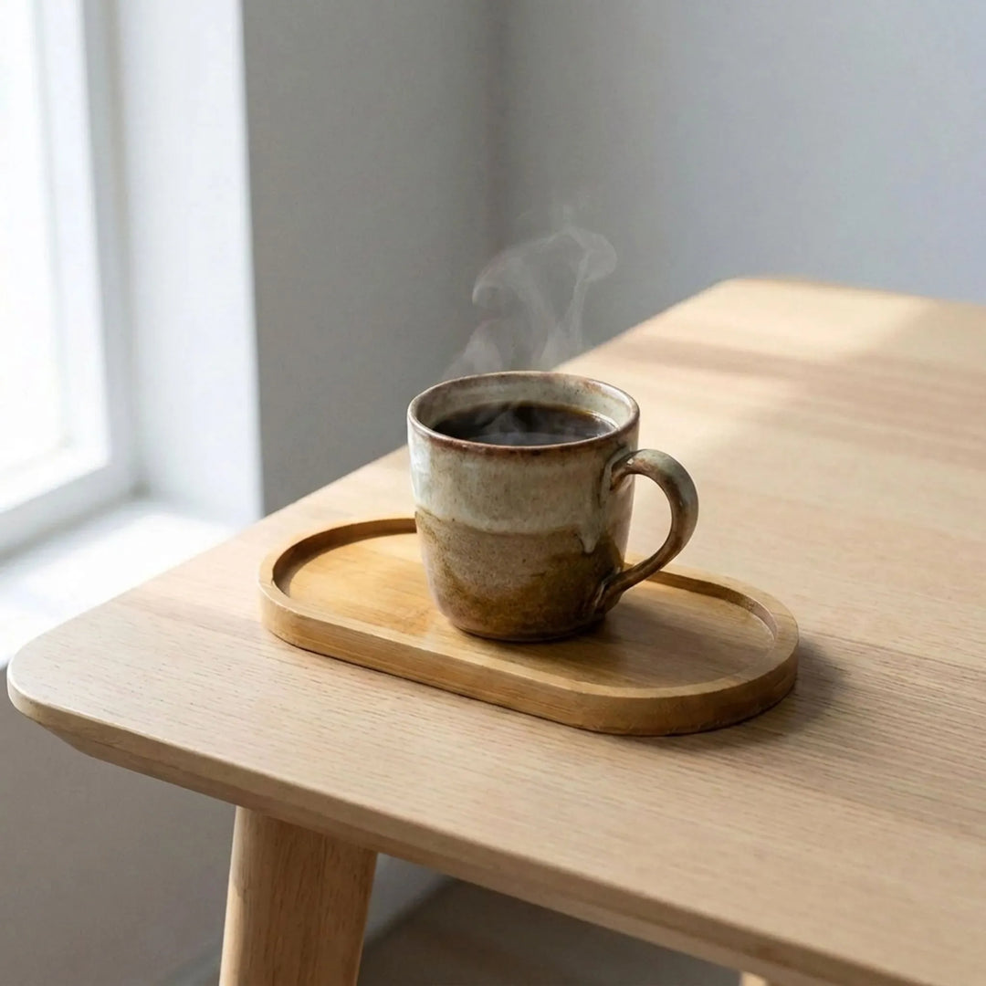Natural Finish Minimalist Drink Coaster - Naturay