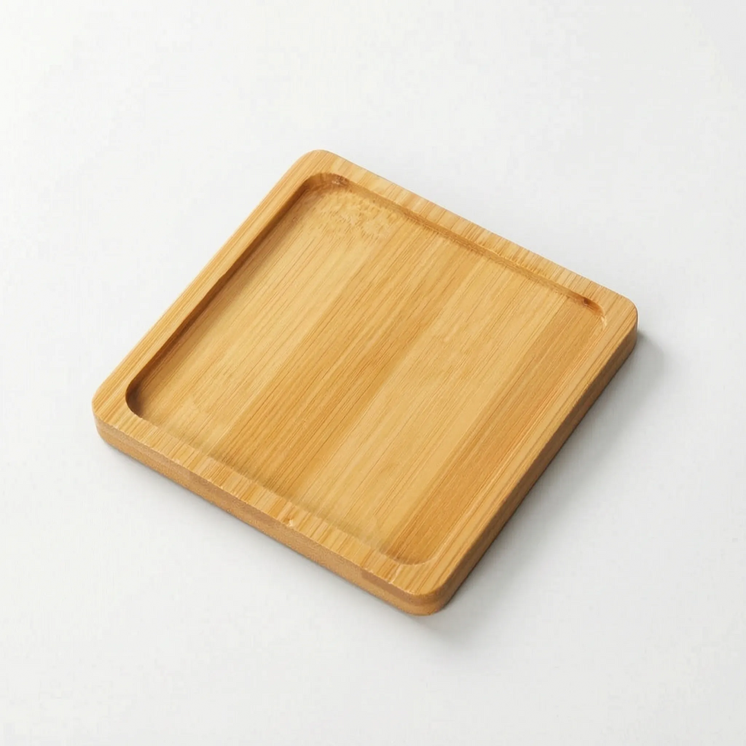 Natural Finish Minimalist Drink Coaster - Naturay