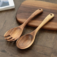 Natural Grain Salad Servers - Tossico