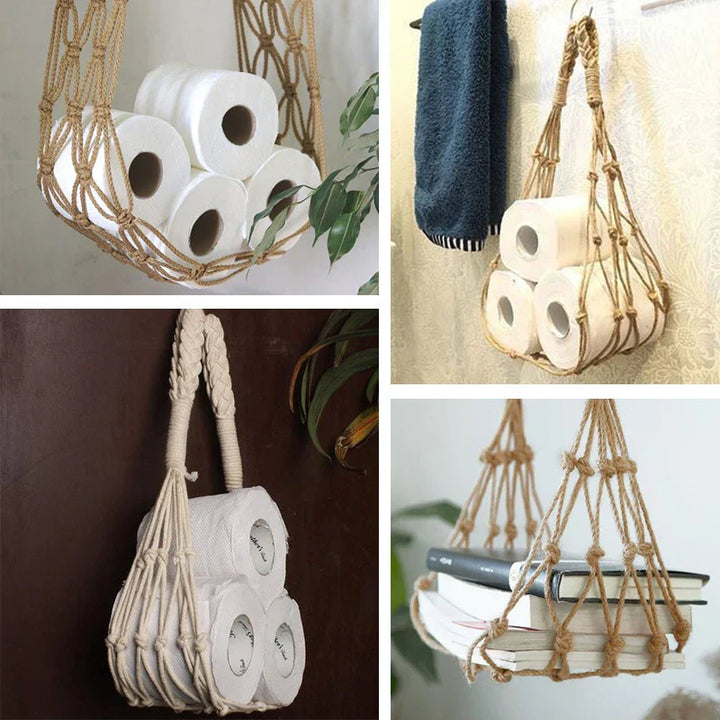 Nordischer Hängender Baumwollhalter - HangingHaven