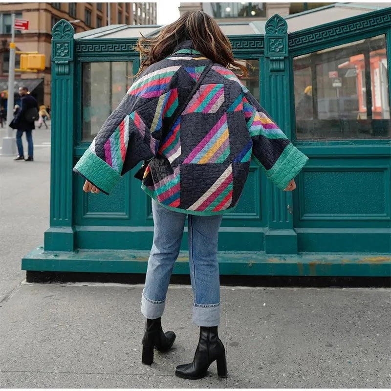Vintage women's jacket with a modern flair - Daria