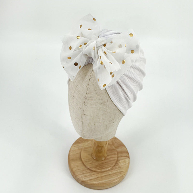 Soft baby turban hat with ruffles – Autumn Magic CuddleShine (Buy One Get One Free)