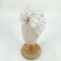 Soft baby turban hat with ruffles – Autumn Magic CuddleShine (Buy One Get One Free)
