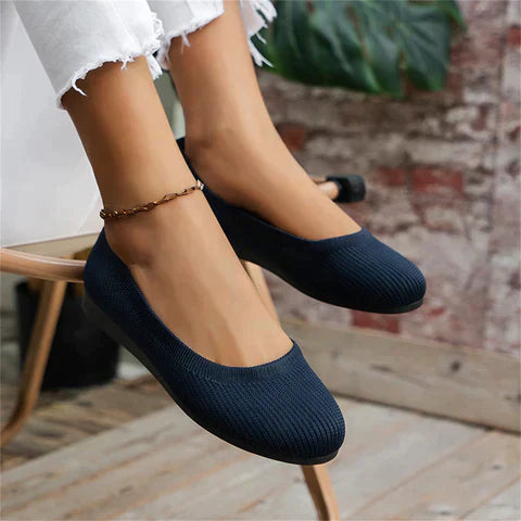 Luxury Orthopedic Ballerinas - Alina-Khaki-3.5-State of Style