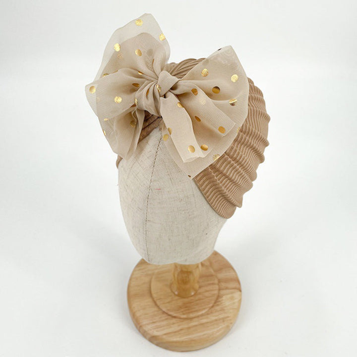 Soft baby turban hat with ruffles – Autumn Magic CuddleShine (Buy One Get One Free)