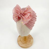 Soft baby turban hat with ruffles – Autumn Magic CuddleShine (Buy One Get One Free)
