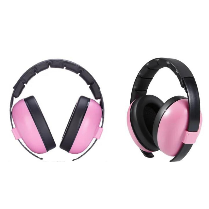 Noise-reducing baby earmuffs for sleep and travel – buy one, get one free