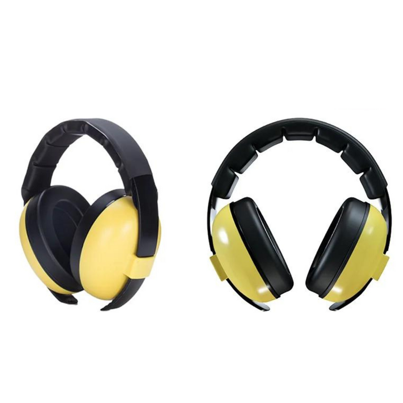 Noise-reducing baby earmuffs for sleep and travel – buy one, get one free