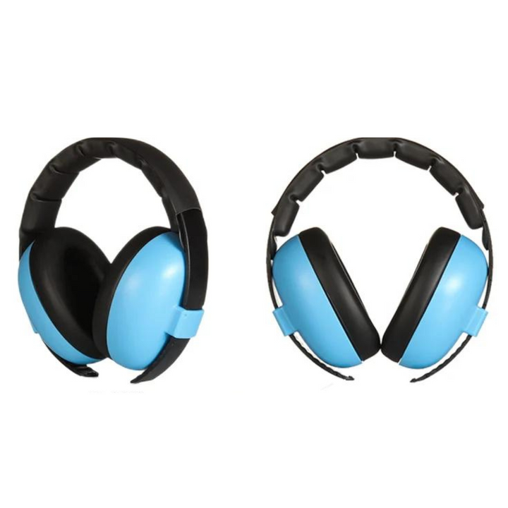 Noise-reducing baby earmuffs for sleep and travel – buy one, get one free