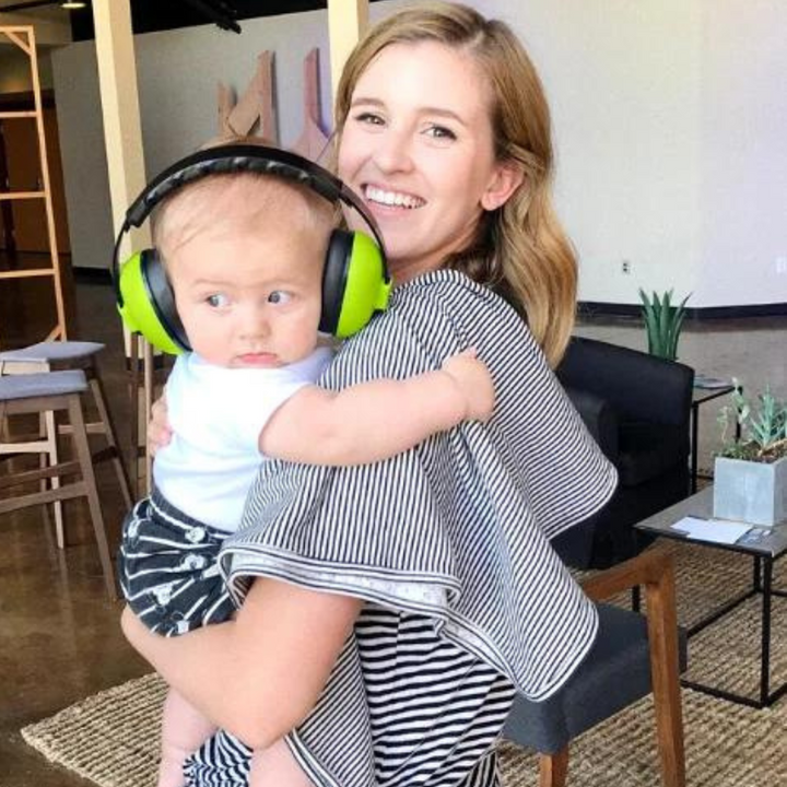 Noise-reducing baby earmuffs for sleep and travel – buy one, get one free