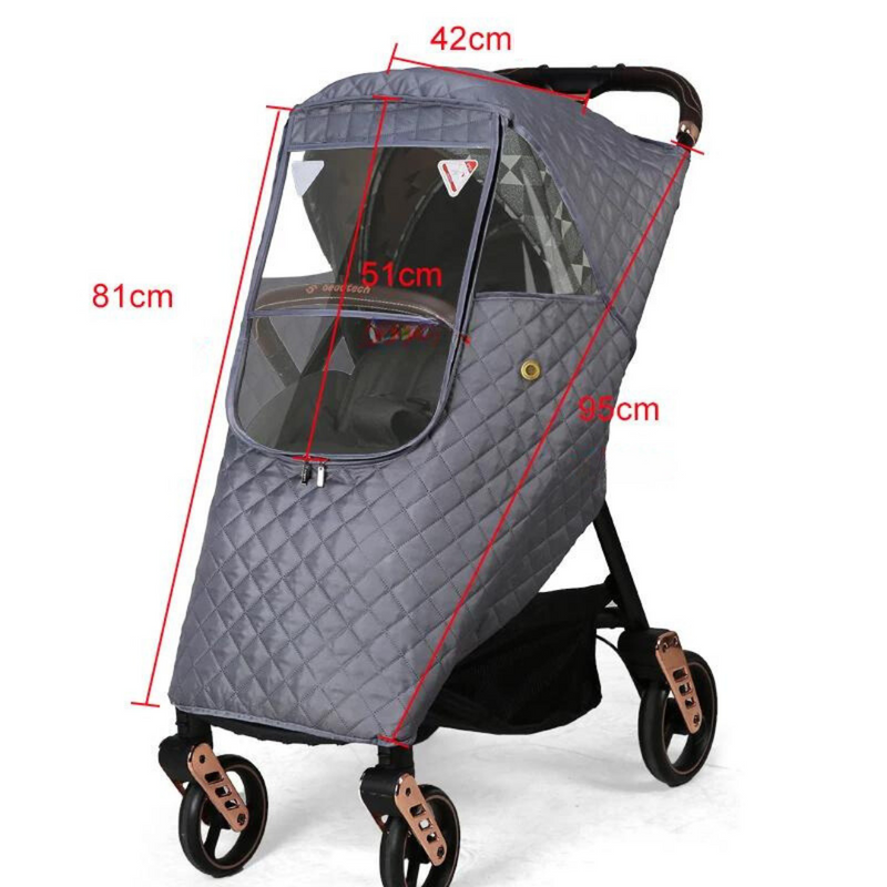Winter weather protection set for pushchair – Buy one, get one free