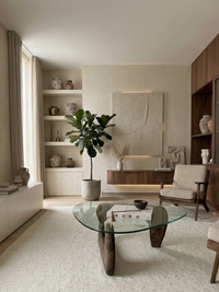 Organic Shape Modern Coffee Table - AeroTable