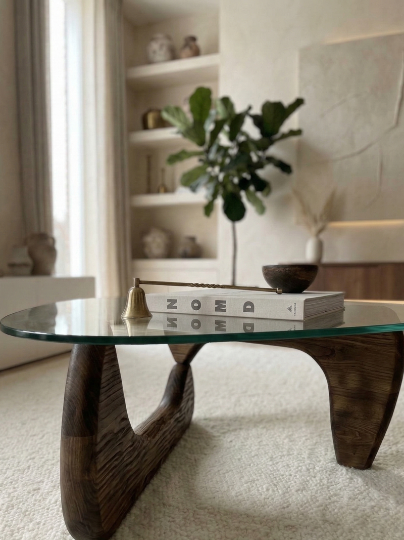 Organic Shape Modern Coffee Table - AeroTable
