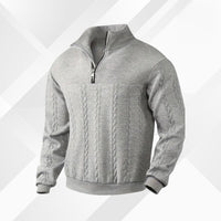 Men's pullover with cashmere merino wool – Autumn Magic Severin