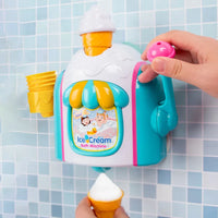 Children's bath toy with foam dispenser – interactive wash-time fun in the bath.