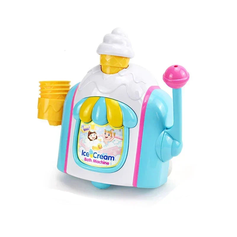 Children's bath toy with foam dispenser – interactive wash-time fun in the bath.