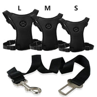 Car seat belt with Comfortable Harness for Dogs - PawSafe-S-State of Style