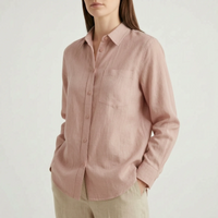 Oversized Button-Down Shirt -  Shirley
