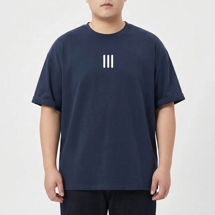 Oversized Crew Neck Graphic Tee - Frankie