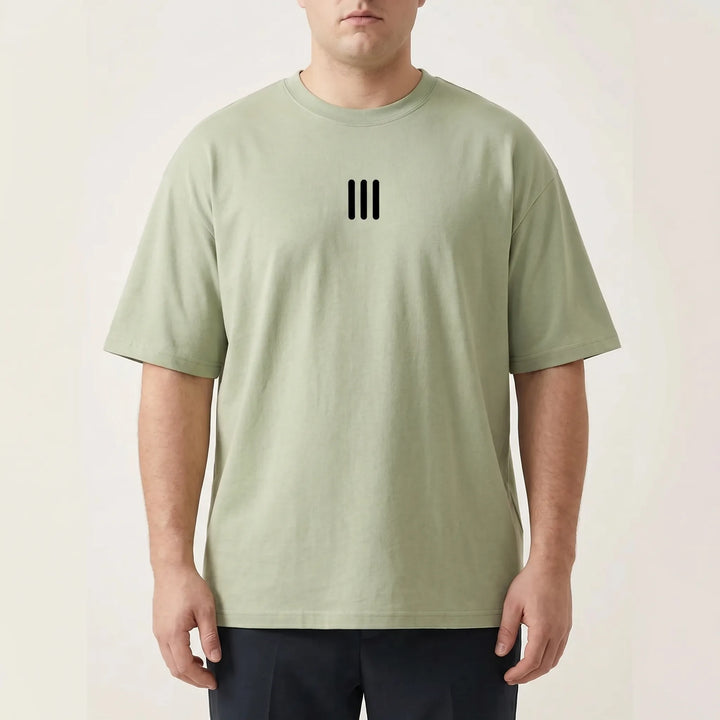 Oversized Crew Neck Graphic Tee - Frankie