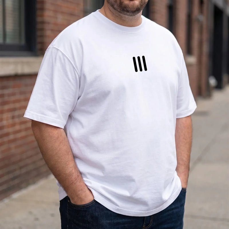 Oversized Crew Neck Graphic Tee - Frankie