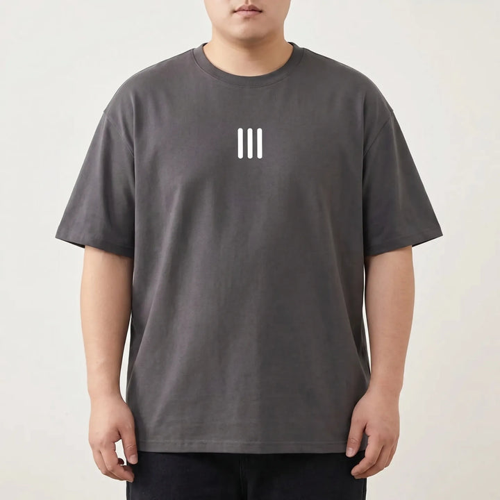 Oversized Crew Neck Graphic Tee - Frankie