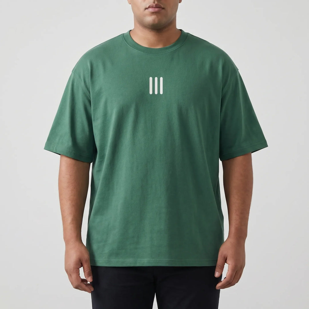 Oversized Crew Neck Graphic Tee - Frankie