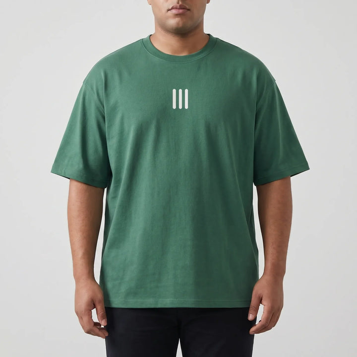 Oversized Crew Neck Graphic Tee - Frankie