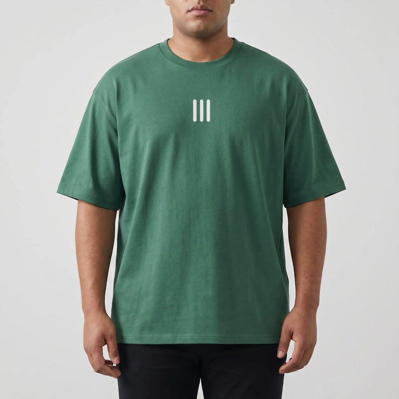 Oversized Crew Neck Graphic Tee - Frankie