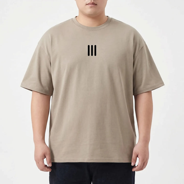 Oversized Crew Neck Graphic Tee - Frankie