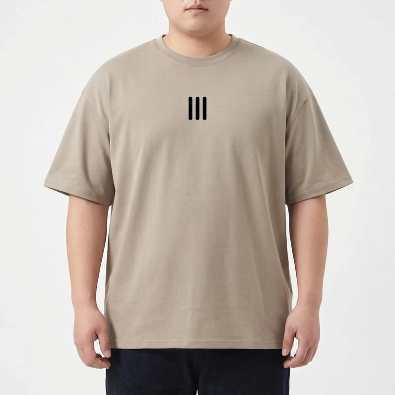 Oversized Crew Neck Graphic Tee - Frankie