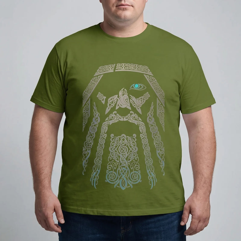 Oversized Norse Graphic Tee Big Tall - Calvin