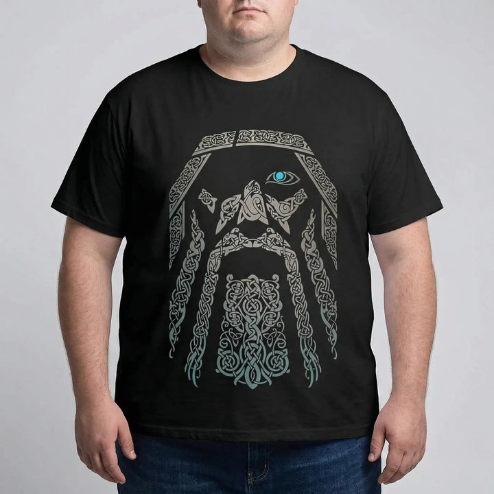 Oversized Norse Graphic Tee Big Tall - Calvin
