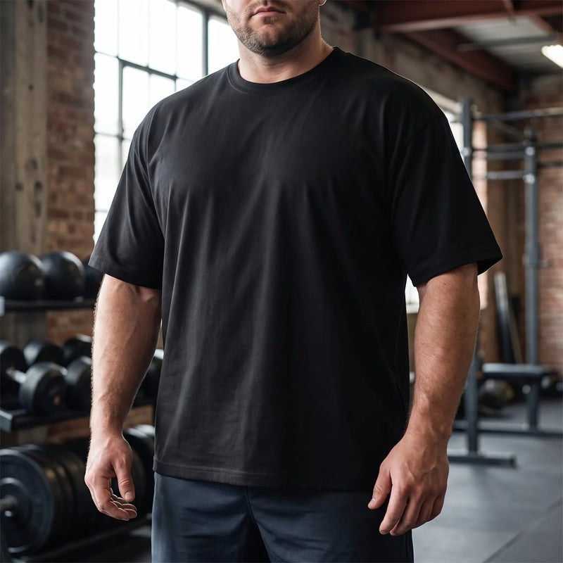 Oversized Short Sleeve Men's Tee - Donald