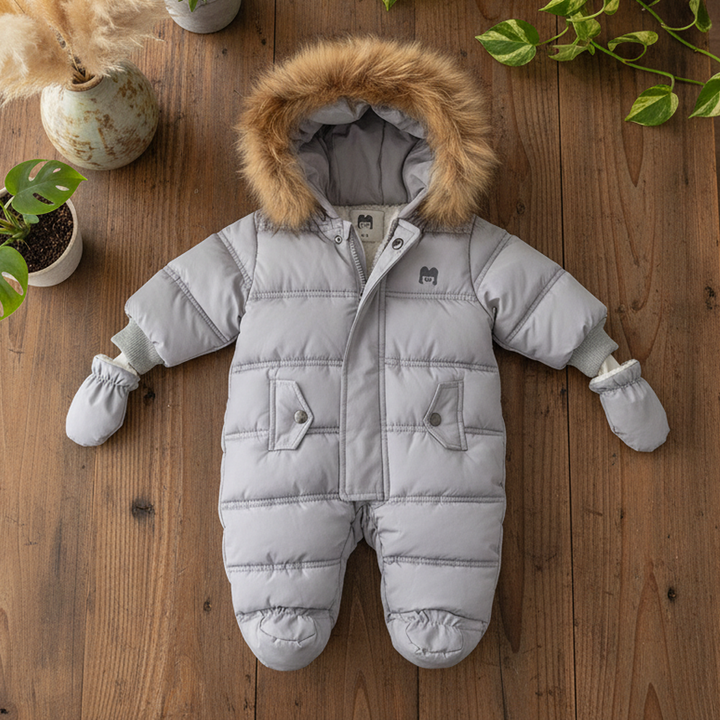 Padded Baby Snowsuit - Winnie