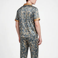Paisley Print Mens Loungewear Set - Claude