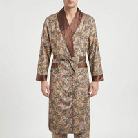 Paisley Print Mens Loungewear Set - Claude