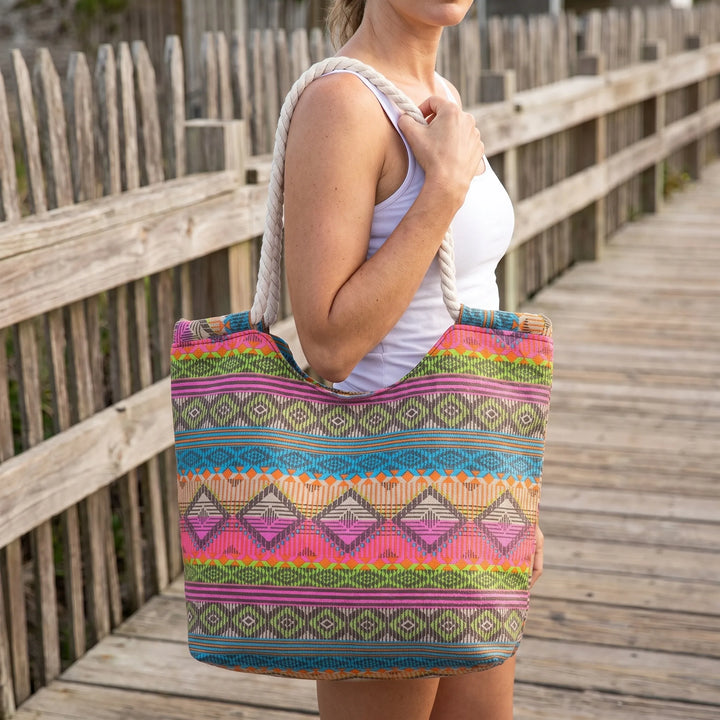 Patterned Casual Shoulder Bag - Vezia