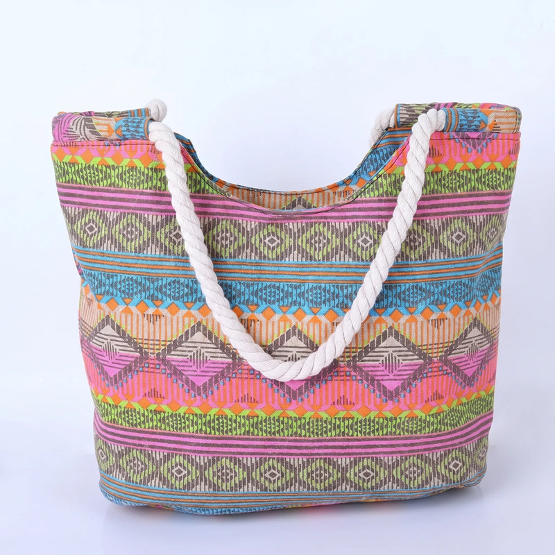 Patterned Casual Shoulder Bag - Vezia