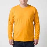 Plain Long Sleeve Crew Neck Tee - Josh