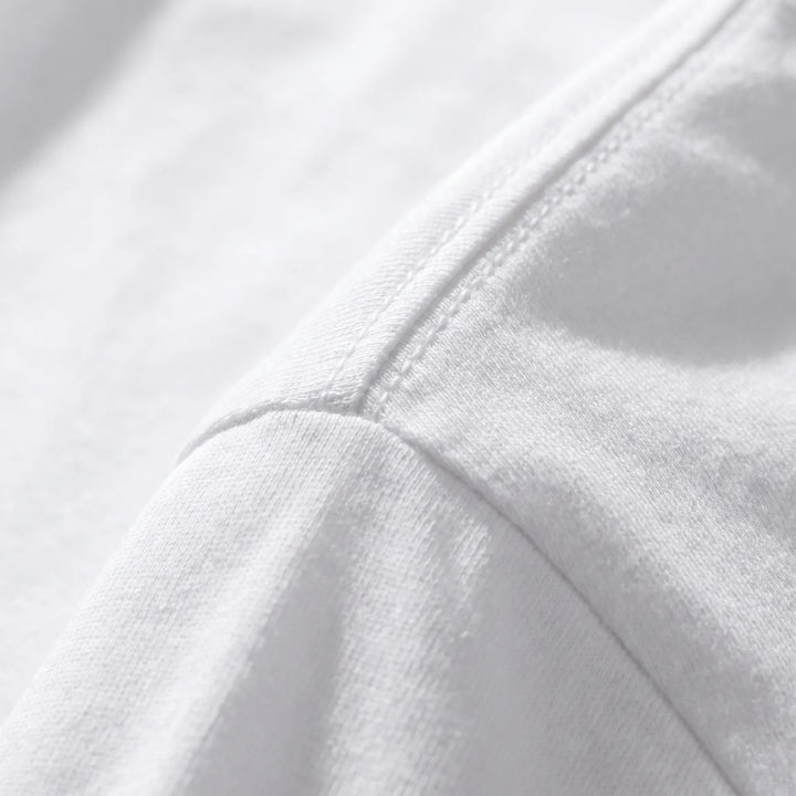 Plain Long Sleeve Crew Neck Tee - Josh