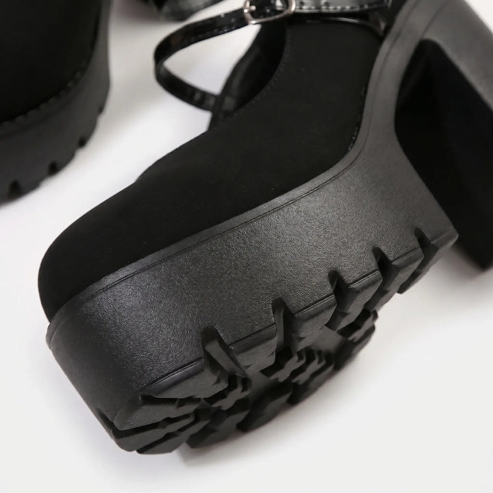 Platform Mary Jane Shoes Heels - Antonia