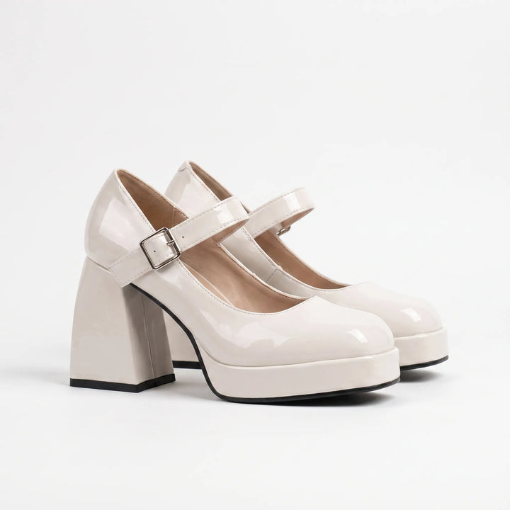 Platform Mary Janes - Lynda