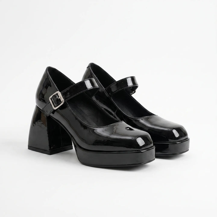 Platform Mary Janes - Lynda