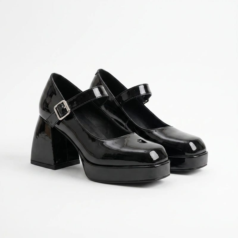 Platform Mary Janes - Lynda