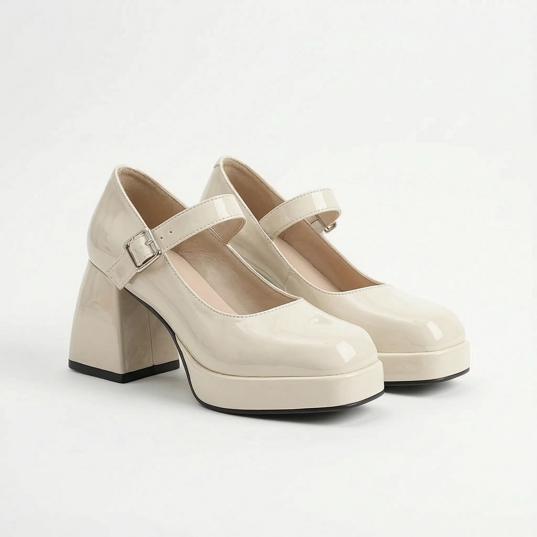 Platform Mary Janes - Lynda