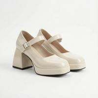 Platform Mary Janes - Lynda