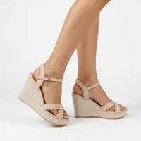 Platform Wedge Sandals Womens - Colleen
