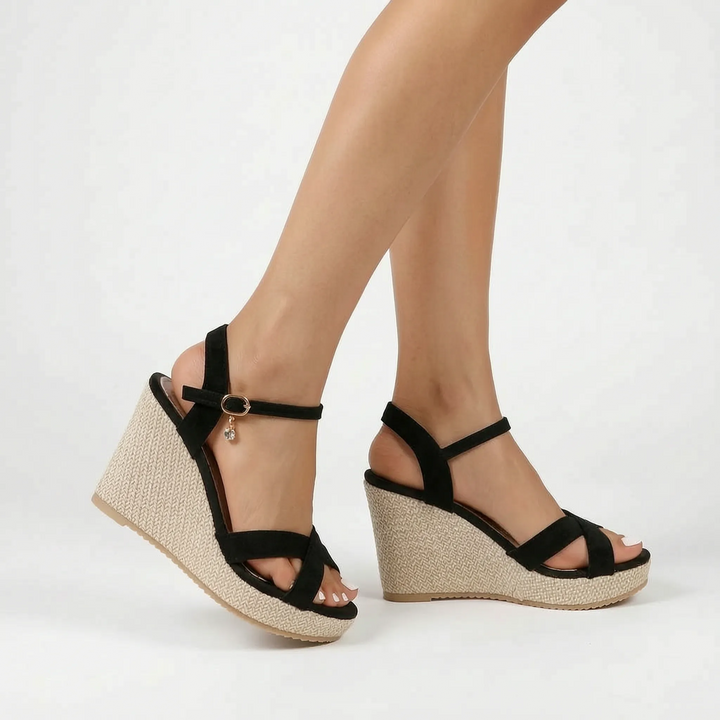 Platform Wedge Sandals Womens - Colleen